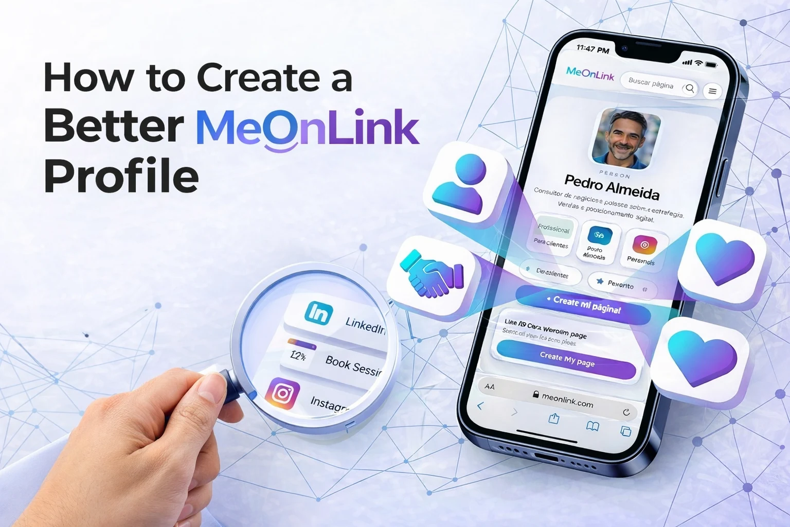 How to create a better MeOnLink profile